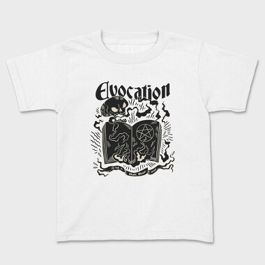 Book Of Dark Magic Witchcraft, Tricou Copii