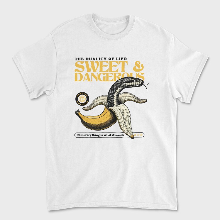 Dangerous Snake Banana Trend, Tricou Barbati (Unisex)
