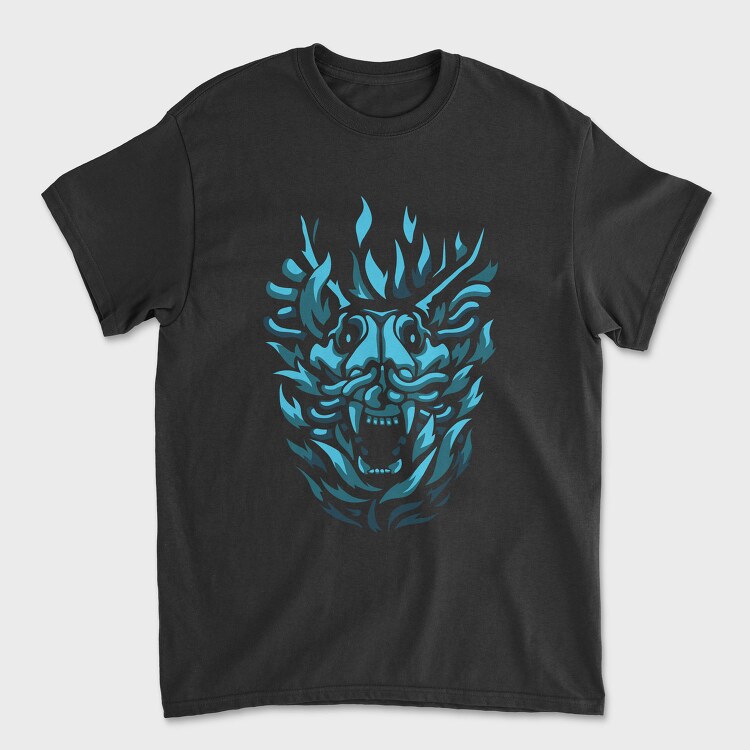 Dark Creature Demon Animal Head Darkness, Tricou Barbati (Unisex)