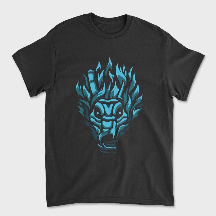 Dark Creature Demon Face Darkness, Tricou Barbati (Unisex)