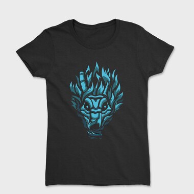 Dark Creature Demon Face Darkness, Tricou Femei