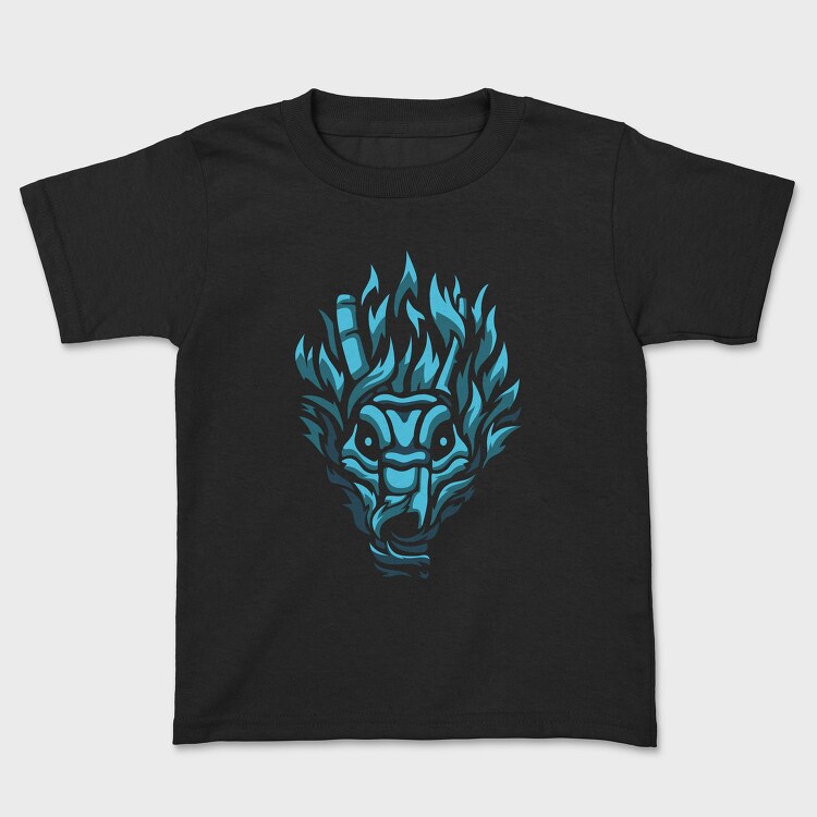 Dark Creature Demon Face Darkness, Tricou Copii