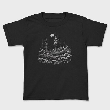 Dark Enchanted Mystical Forest, Tricou Copii