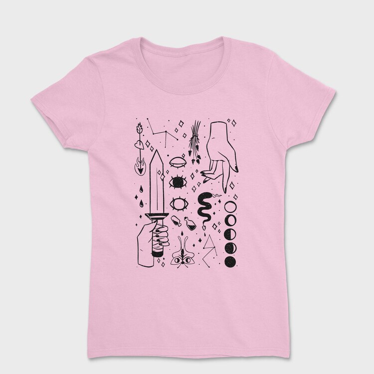 Dark Magic Elements, Tricou Femei