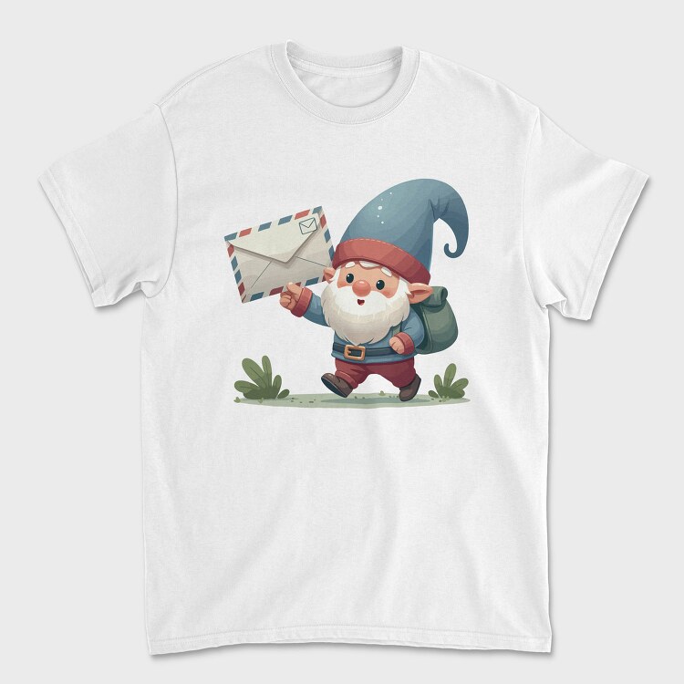 Delivery Gnome, Tricou Barbati (Unisex)