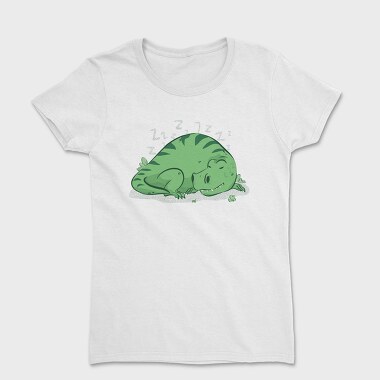 Dinosaur Sleeping T Rex, Tricou Femei