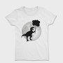 Dinosaur With Balloons T Rex, Tricou Femei