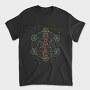 Dna Geometric Flower Of Life, Tricou Barbati (Unisex)