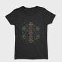 Dna Geometric Flower Of Life, Tricou Femei