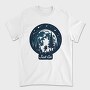 Forest Night Hike Hiking Moon, Tricou Barbati (Unisex)