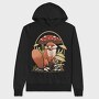 Fox And Mushrooms Cottagecore, Hanorac Oversize Barbati (Unisex)
