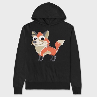 Fox Tail Twist, Hanorac Oversize Barbati (Unisex)