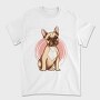 French Bulldog (2), Tricou Barbati (Unisex)