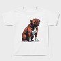 Bordeaux Mastiff Dog, Tricou Copii
