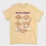 Bread Cat, Tricou Barbati (Unisex)