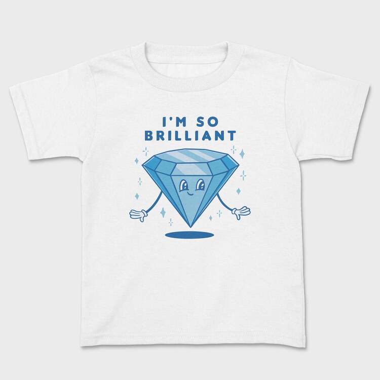Brilliant Diamond I M So Brilliant Nc, Tricou Copii