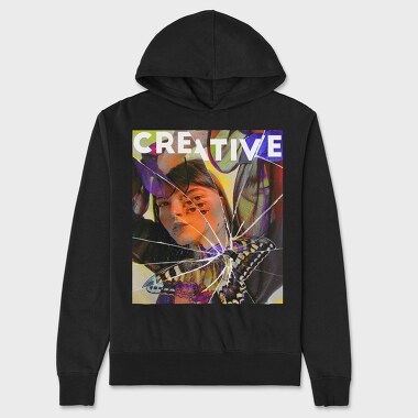 Broken Glass Creative, Hanorac Oversize Barbati (Unisex)