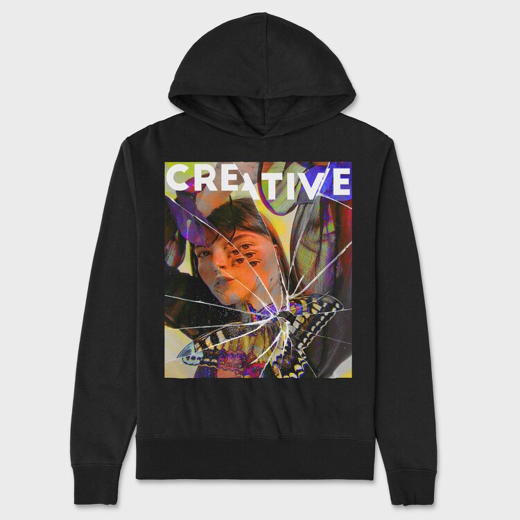 Broken Glass Creative, Hanorac Oversize Barbati (Unisex)