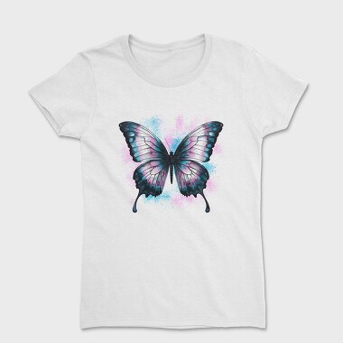 Butterfly Trans Flag, Tricou Femei