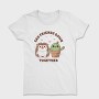 Cactus And Hedgehog Friends Cute, Tricou Femei