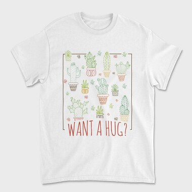 Cactus Hug, Tricou Barbati (Unisex)