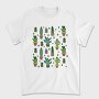 Cactus Plants 01, Tricou Barbati (Unisex)