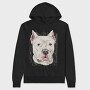 Dogo Argentino Dog Breed, Hanorac Oversize Barbati (Unisex)