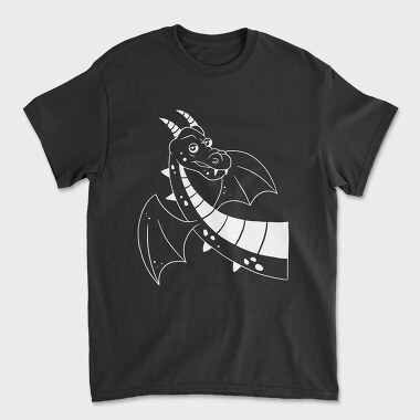 Dragon Fantasy Head, Tricou Barbati (Unisex)