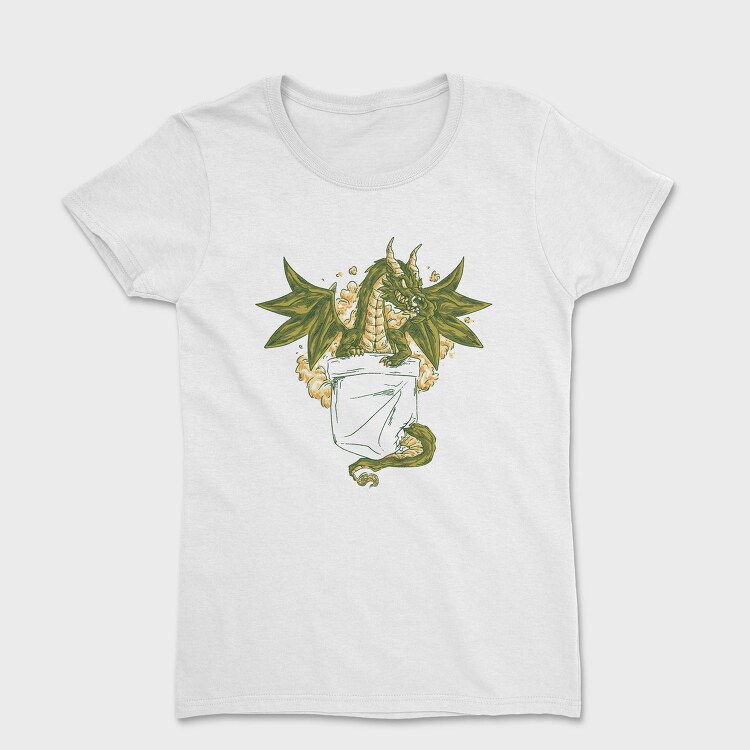 Dragon In Pocket, Tricou Femei