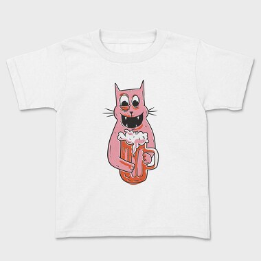 Drunk Cat, Tricou Copii
