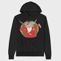 Drunk Santa, Hanorac Oversize Barbati (Unisex)