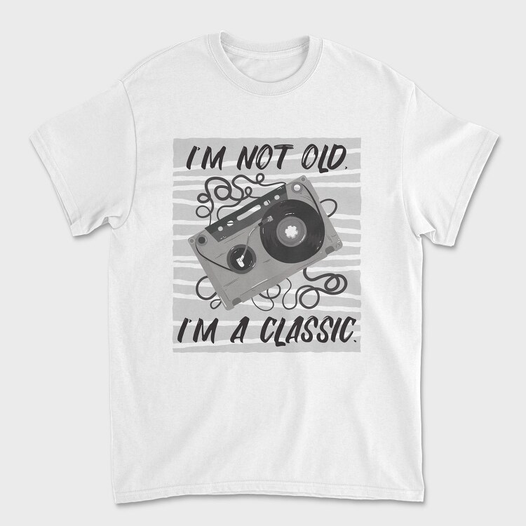 Im A Classic Cassette, Tricou Barbati (Unisex)