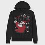 Is It Over Yet Anti Christmas Sloth Tote, Hanorac Oversize Barbati (Unisex)