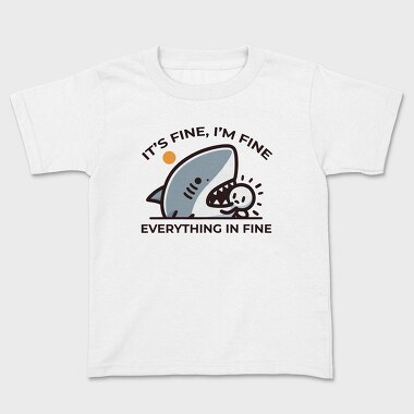 Its Fine Shark, Tricou Copii