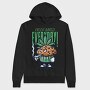Cannabis Muffin Fresh Baked, Hanorac Oversize Barbati (Unisex)