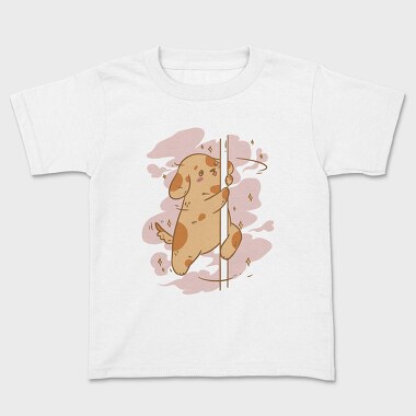 Cartoon Dog Pole Dancing, Tricou Copii