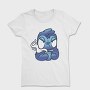 Cartoon Sloth With Coffee Drink, Tricou Femei