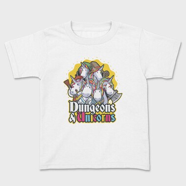 Dungeons Unicorns, Tricou Copii