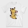 Eating Giraffe, Tricou Barbati (Unisex)