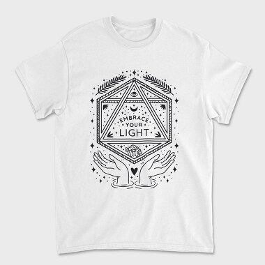 Embrace Your Light, Tricou Barbati (Unisex)