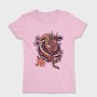Japanese Dragon Sakura Blossom, Tricou Femei