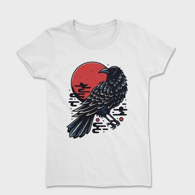 Japanese Style Crow, Tricou Femei