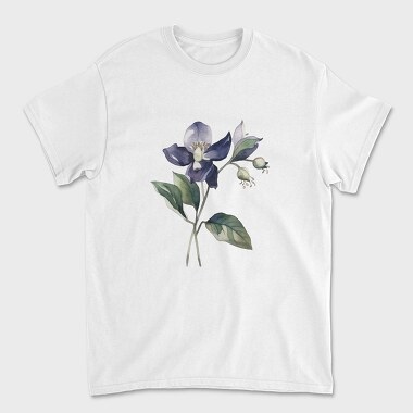 Nightshade Flower, Tricou Barbati (Unisex)