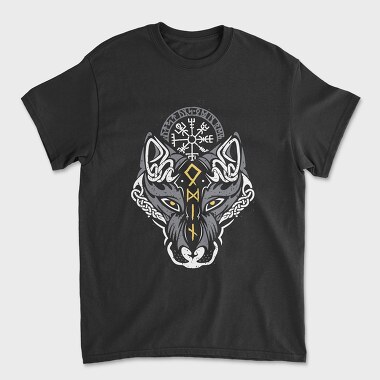 Norse Viking Wolf, Tricou Barbati (Unisex)