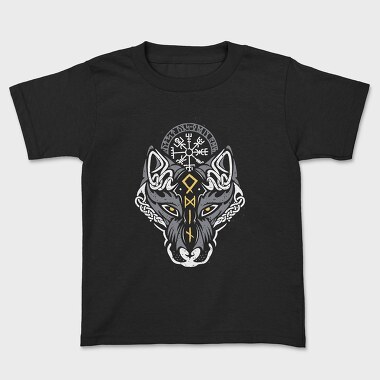Norse Viking Wolf, Tricou Copii