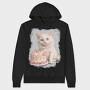 Cat Birthday Party B Day Kitten, Hanorac Oversize Barbati (Unisex)