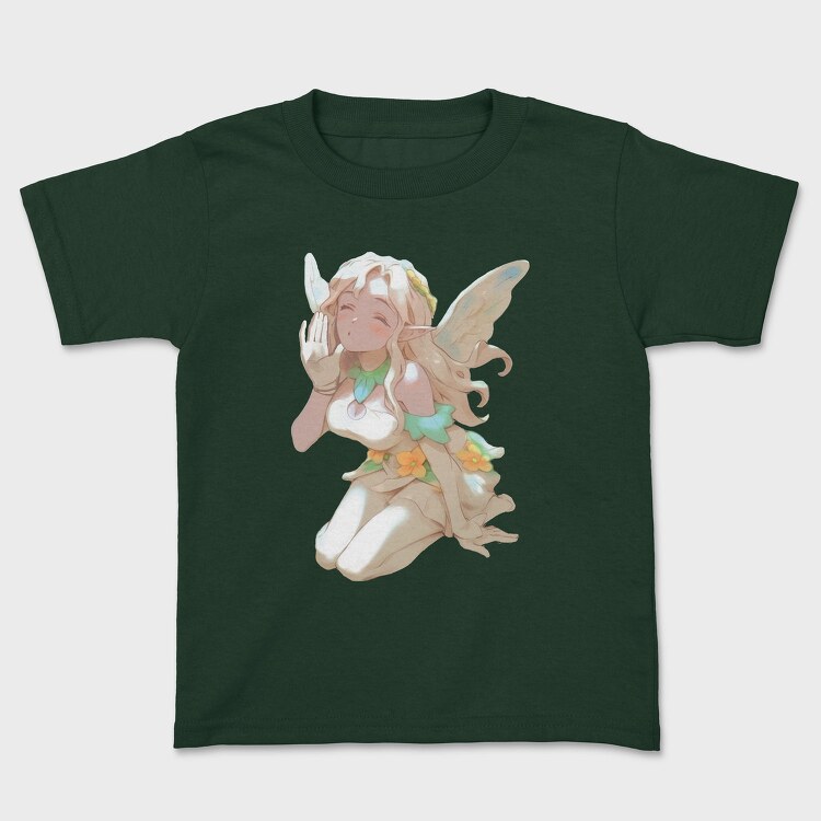 Fairy Fantasy Anime Blowing Kiss, Tricou Copii