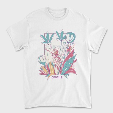 Fantasy Fairy In Flower Field Fairycore, Tricou Barbati (Unisex)