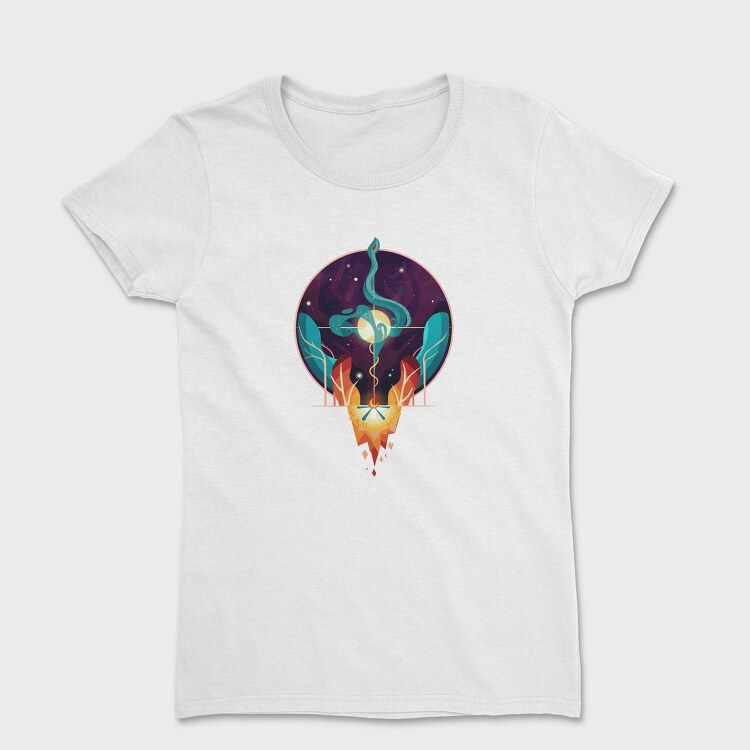Fire And Water Concept, Tricou Femei