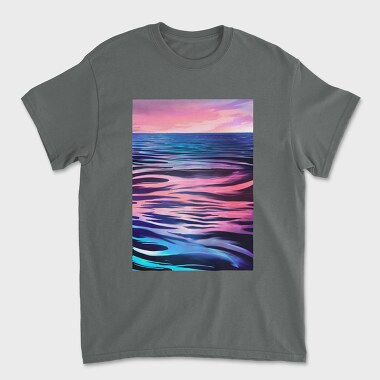 Ocean Surface Landscape Painting, Tricou Barbati (Unisex)